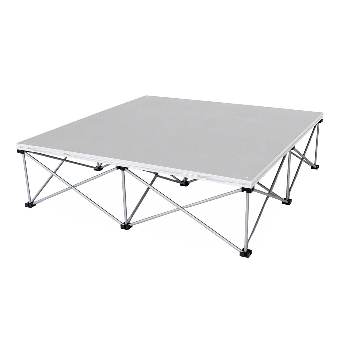 IntelliStage Lightweight 4'x4' Square Stage Riser - IS4X4X