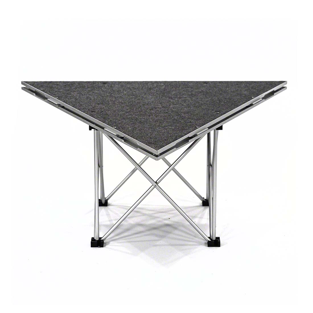 IntelliStage Lightweight 4' Equilateral Triangle Portable Stage Unit ISTAGET4