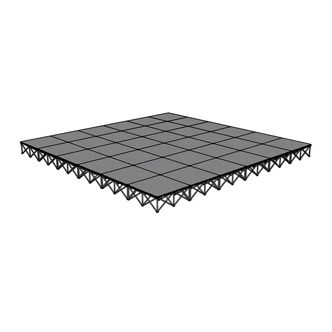 IntelliStage Lightweight 24'x24' Portable Stage System (4' Units)