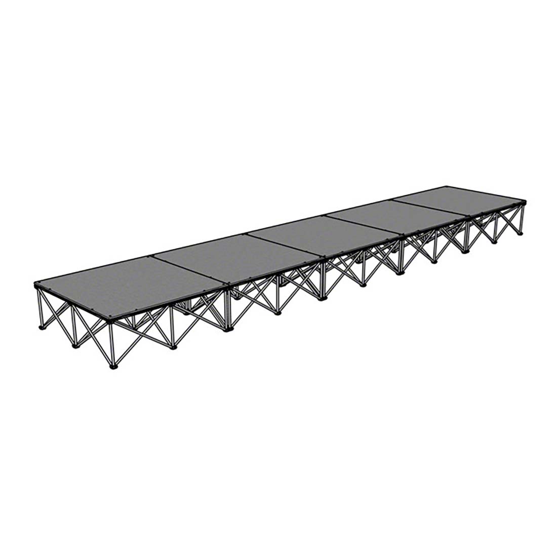 IntelliStage Lightweight 4'x20' Portable Stage System