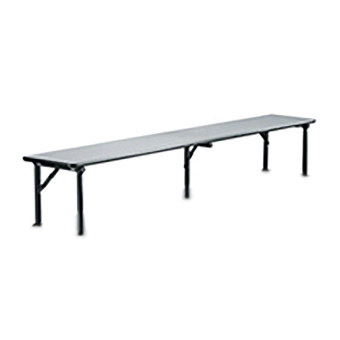 Midwest Folding 12"x72" Riser Shelf for Mobile Utility Table, Laminate 