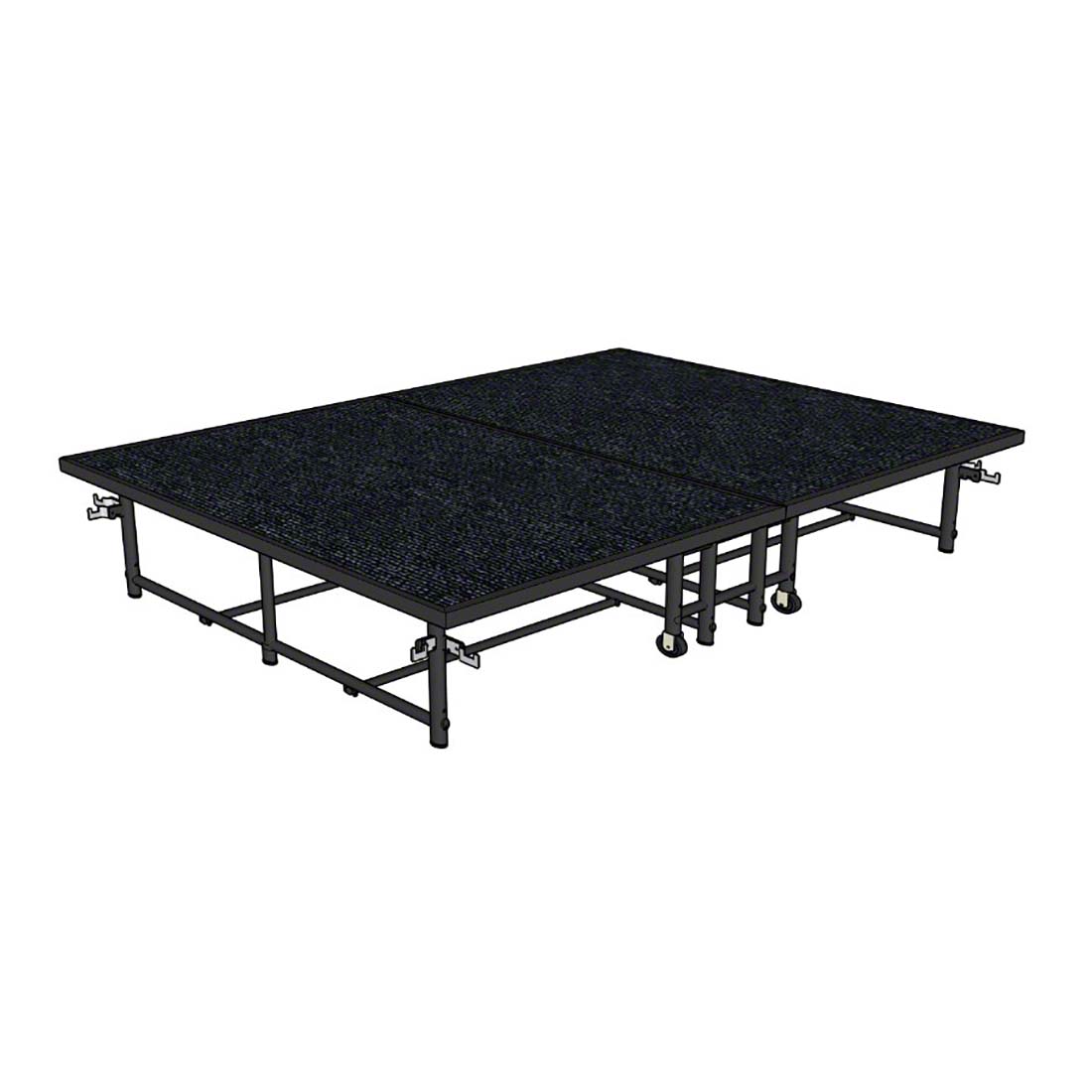 Midwest Folding Mobile 6'x8' Fold and Roll Stage MFP-MSW