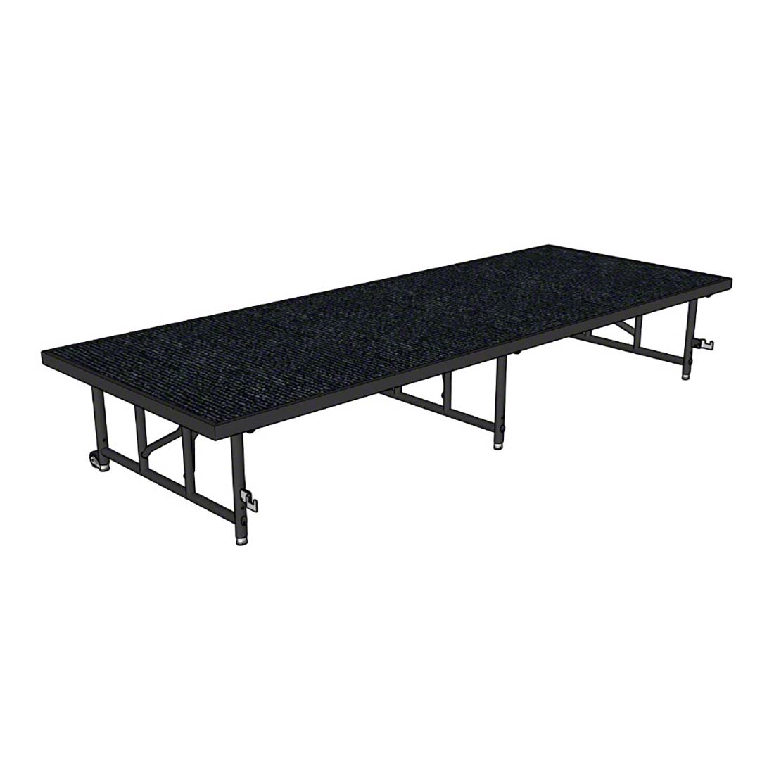 Midwest Folding TransFold 3'x8' Stage Panel, 16"-24" Dual Height
