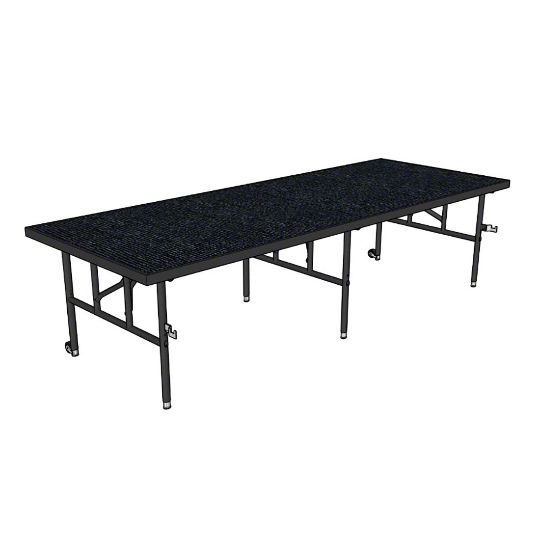 Midwest Folding TransFold 3'x8' Stage Panel, 24"-32" Dual Height