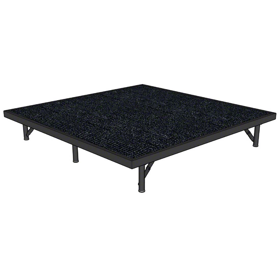 Midwest Folding TransFold 4'x4' Stage Panel, 8" Fixed Height
