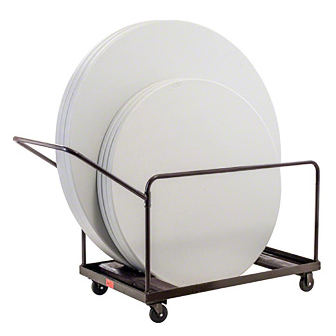 National Public Seating DY60R Dolly for Vertical Storage of 48"/60" Round Folding Tables