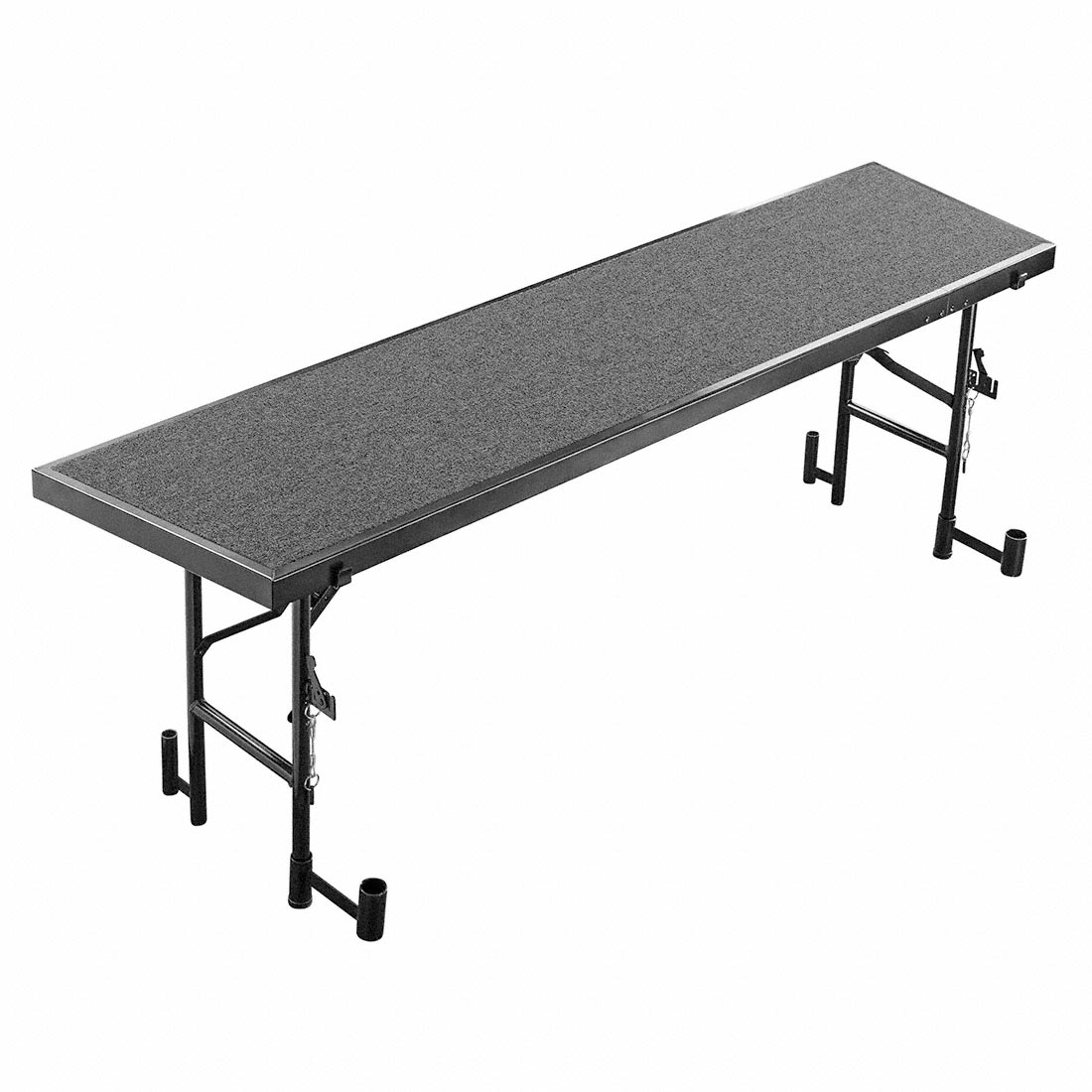 National Public Seating RT24C Tapered Standing Choral Riser, Carpet, 24