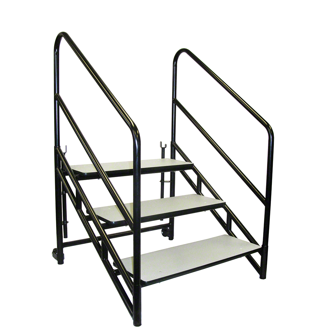 National Public Seating STP32 3-Step Stairs for 32" High Stage