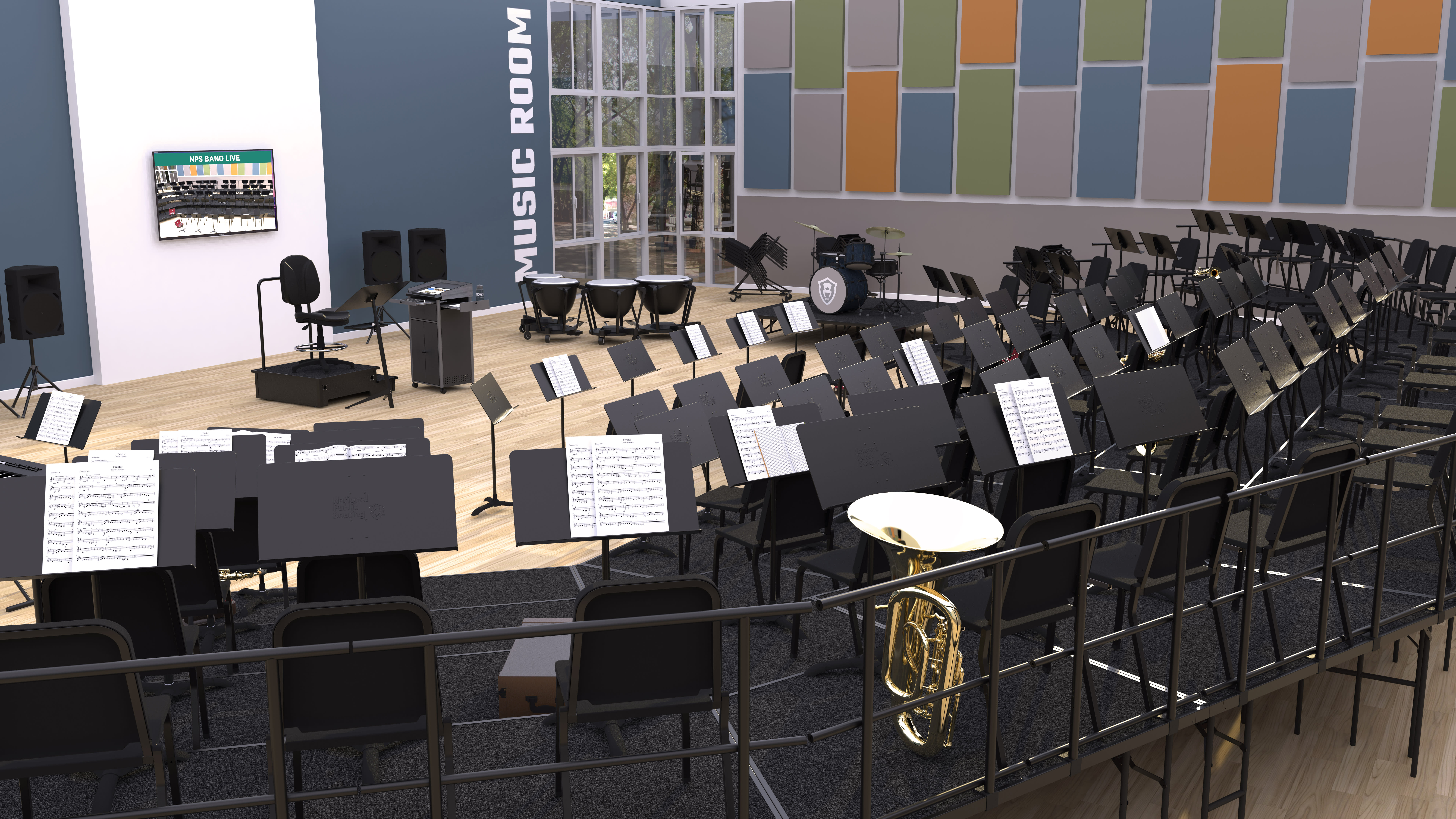 Band & Choral Risers