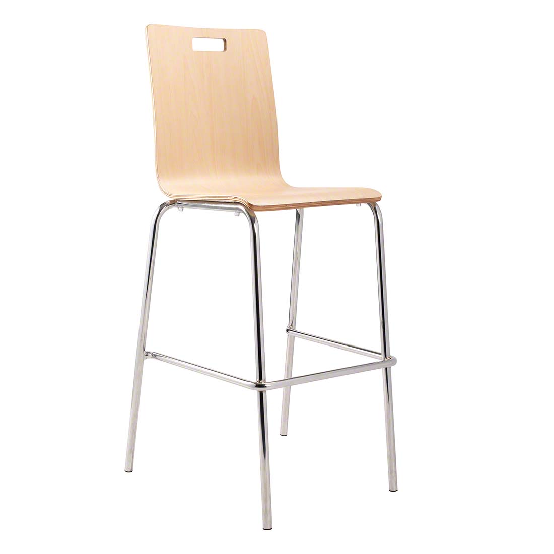 National Public Seating BCS22 Bushwick Bentwood Cafe Stool, Natural NPS-BCS22