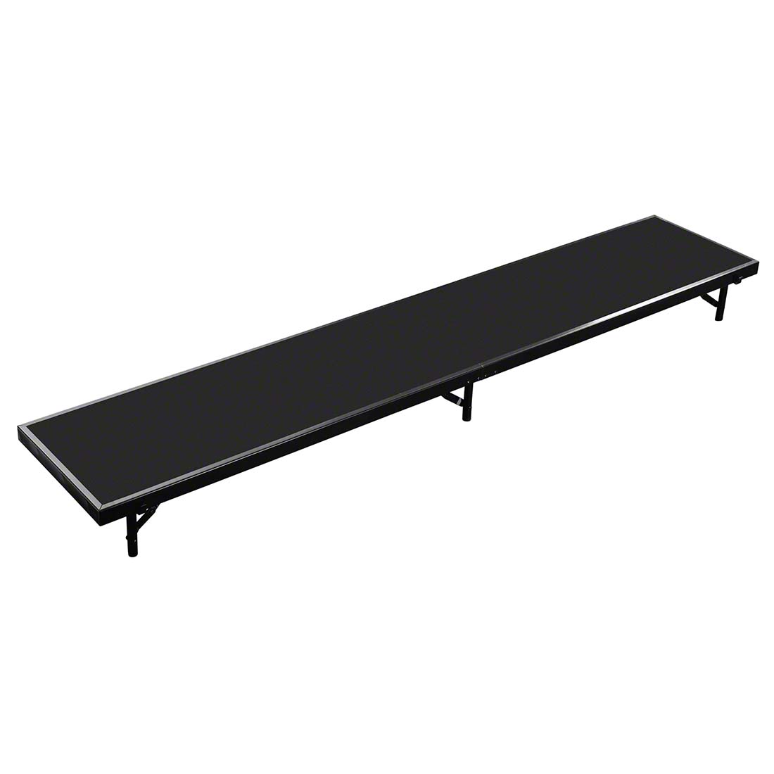 National Public Seating RS8P 8' Straight Standing Choral Riser, Polydeck, 8