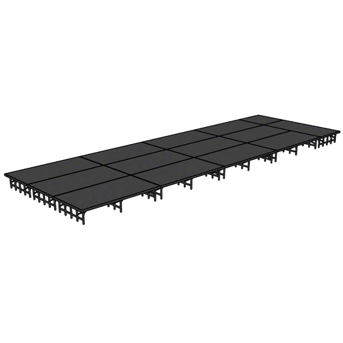National Public Seating 12'x36' Portable Stage Kit