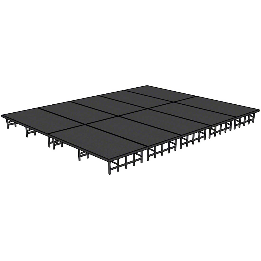 National Public Seating 16'x20' Portable Stage Kit