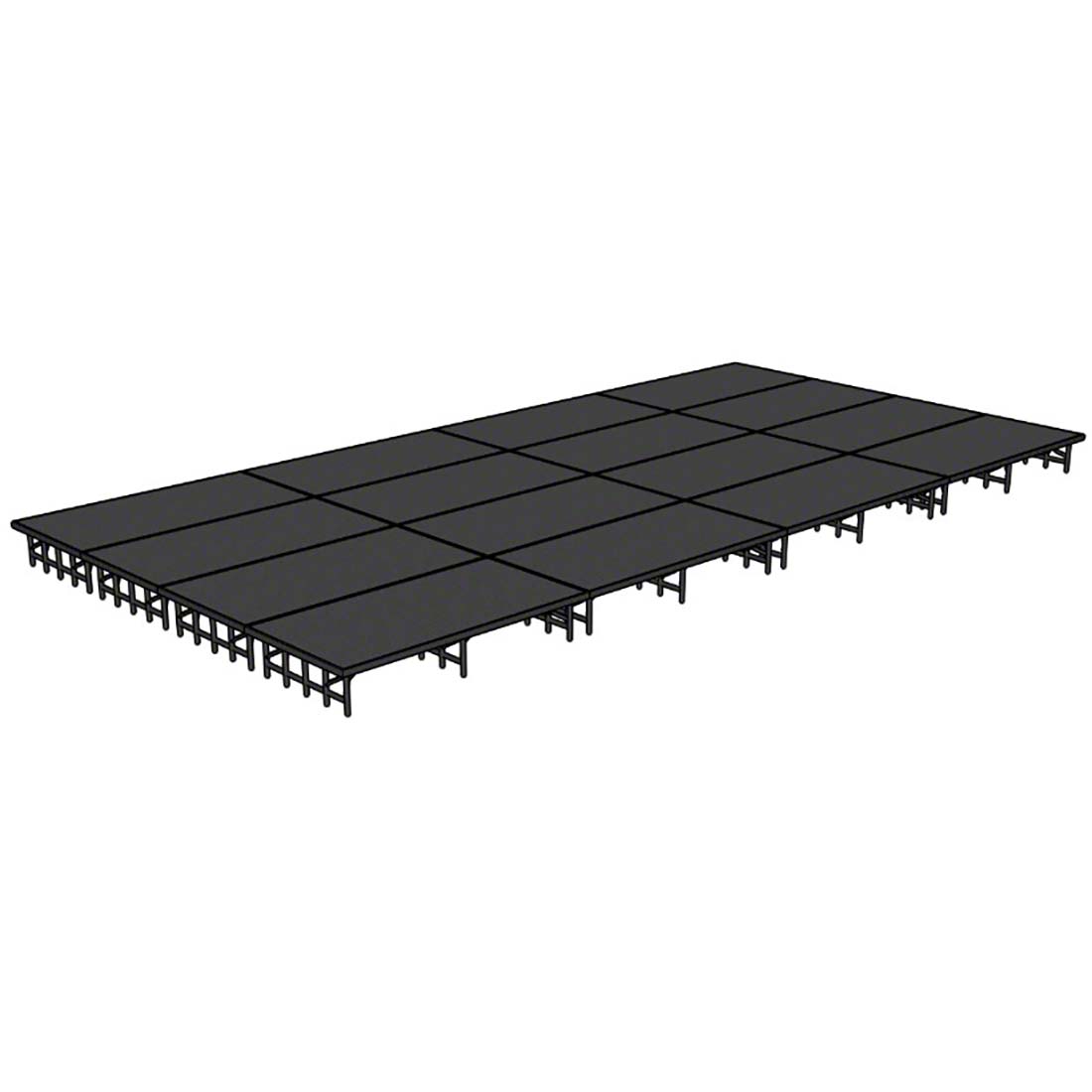 National Public Seating 16'x32' Portable Stage Kit