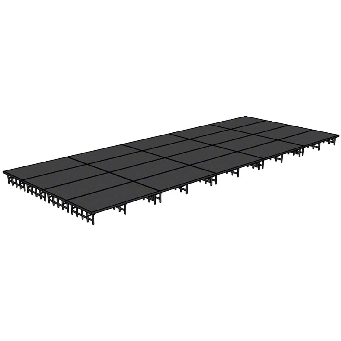 National Public Seating 16'x40' Portable Stage Kit