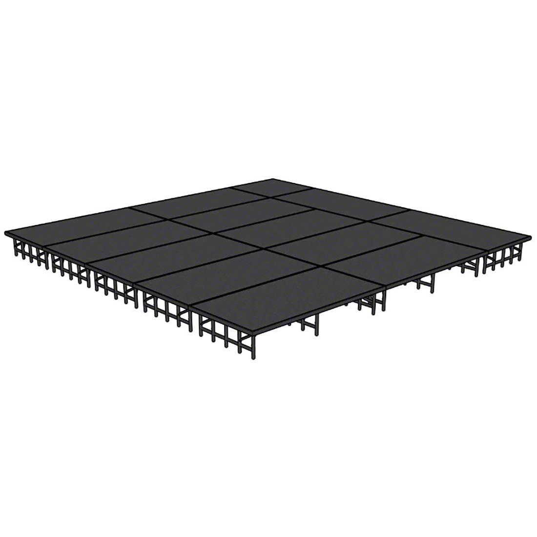 National Public Seating 20'x20' Portable Stage Kit