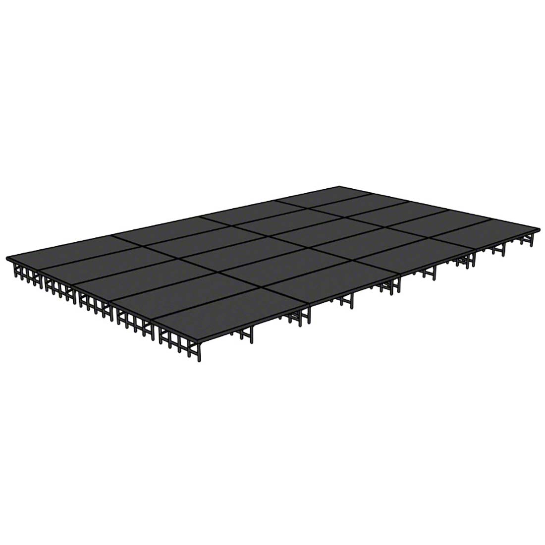 National Public Seating 20'x32' Portable Stage Kit