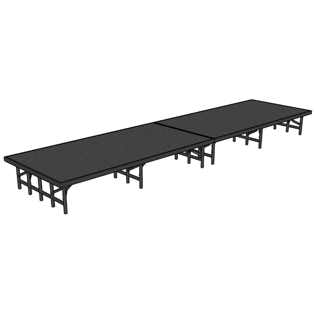 National Public Seating 4'x16' Portable Stage Kit