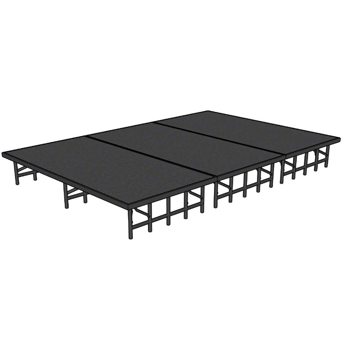 National Public Seating 8'x12' Portable Stage Kit