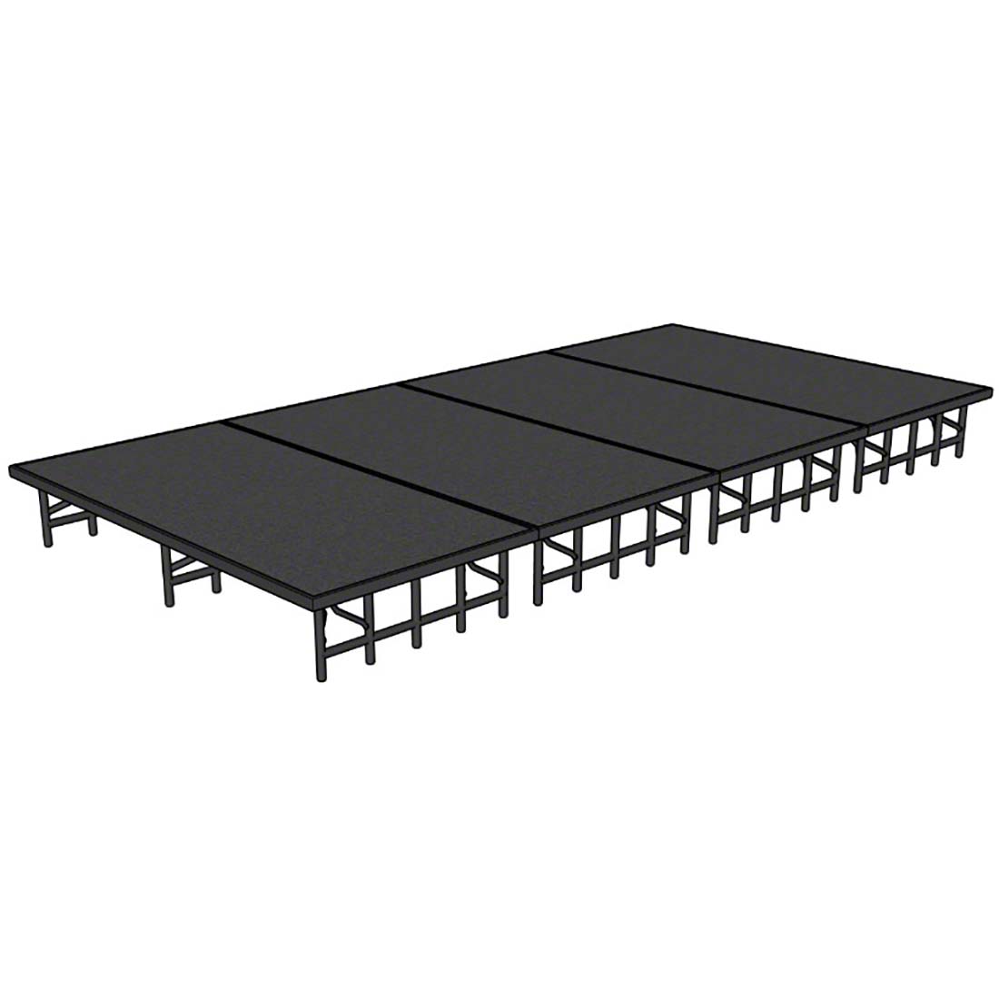 National Public Seating 8'x16' Portable Stage Kit