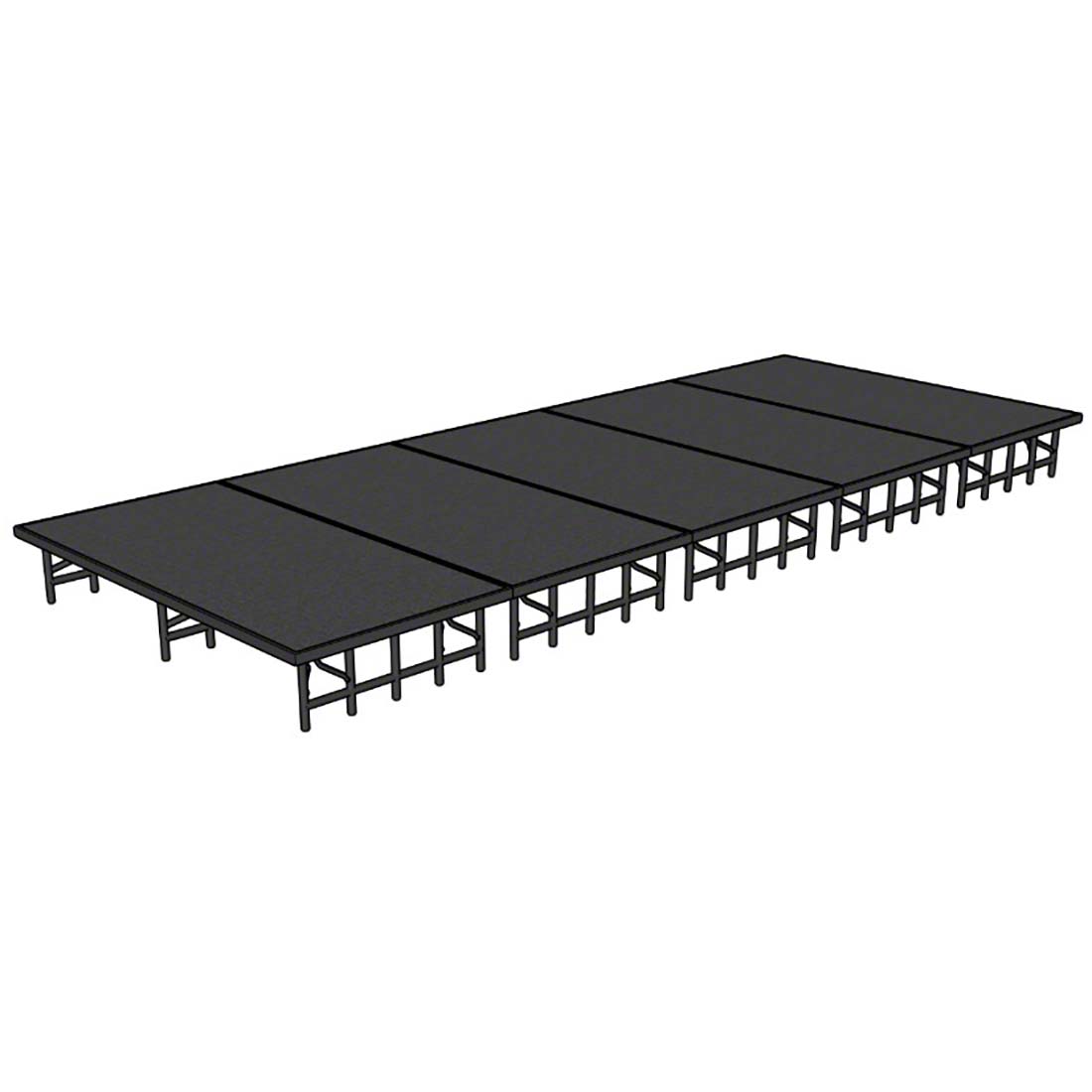 National Public Seating 8'x20' Portable Stage Kit