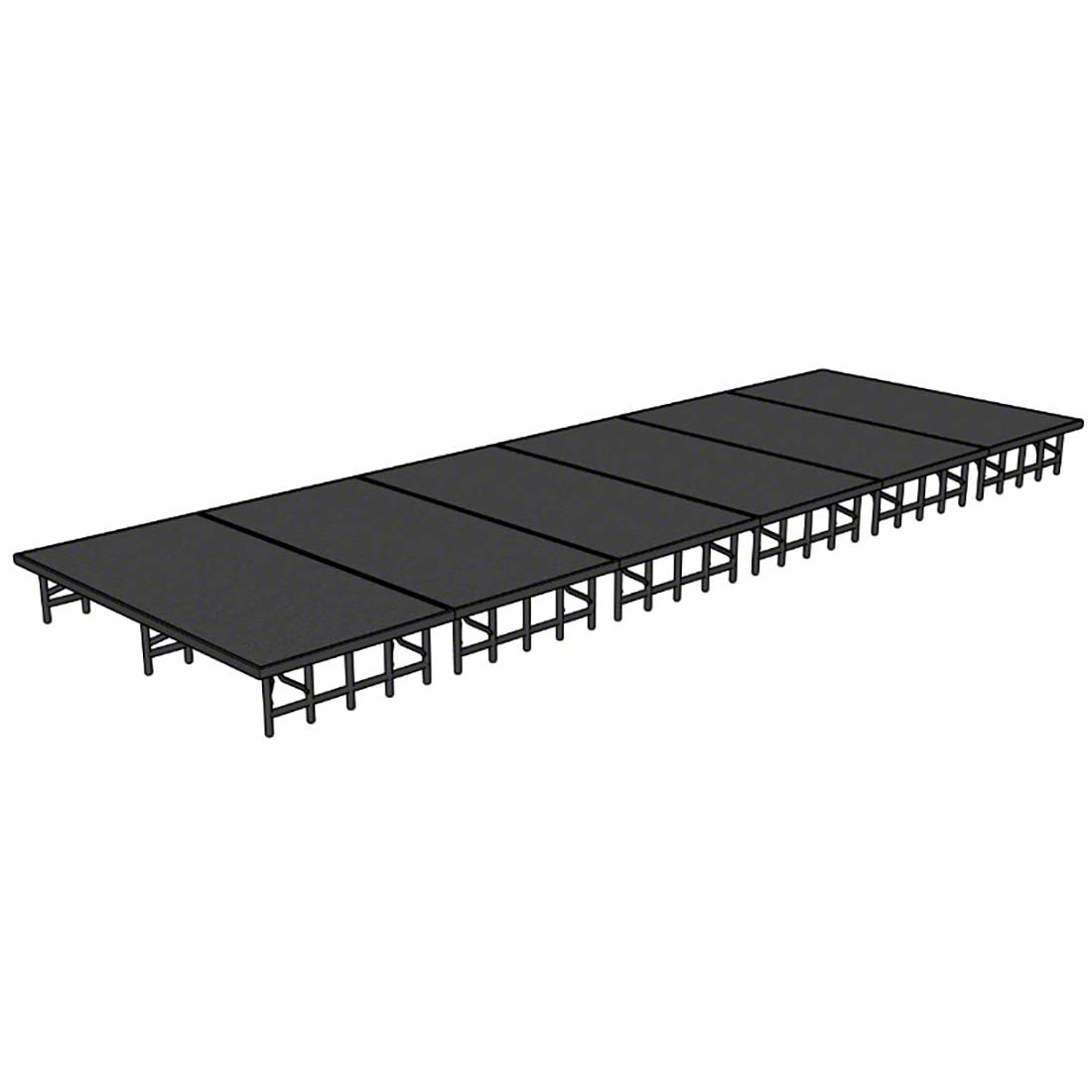 National Public Seating 8'x24' Portable Stage Kit