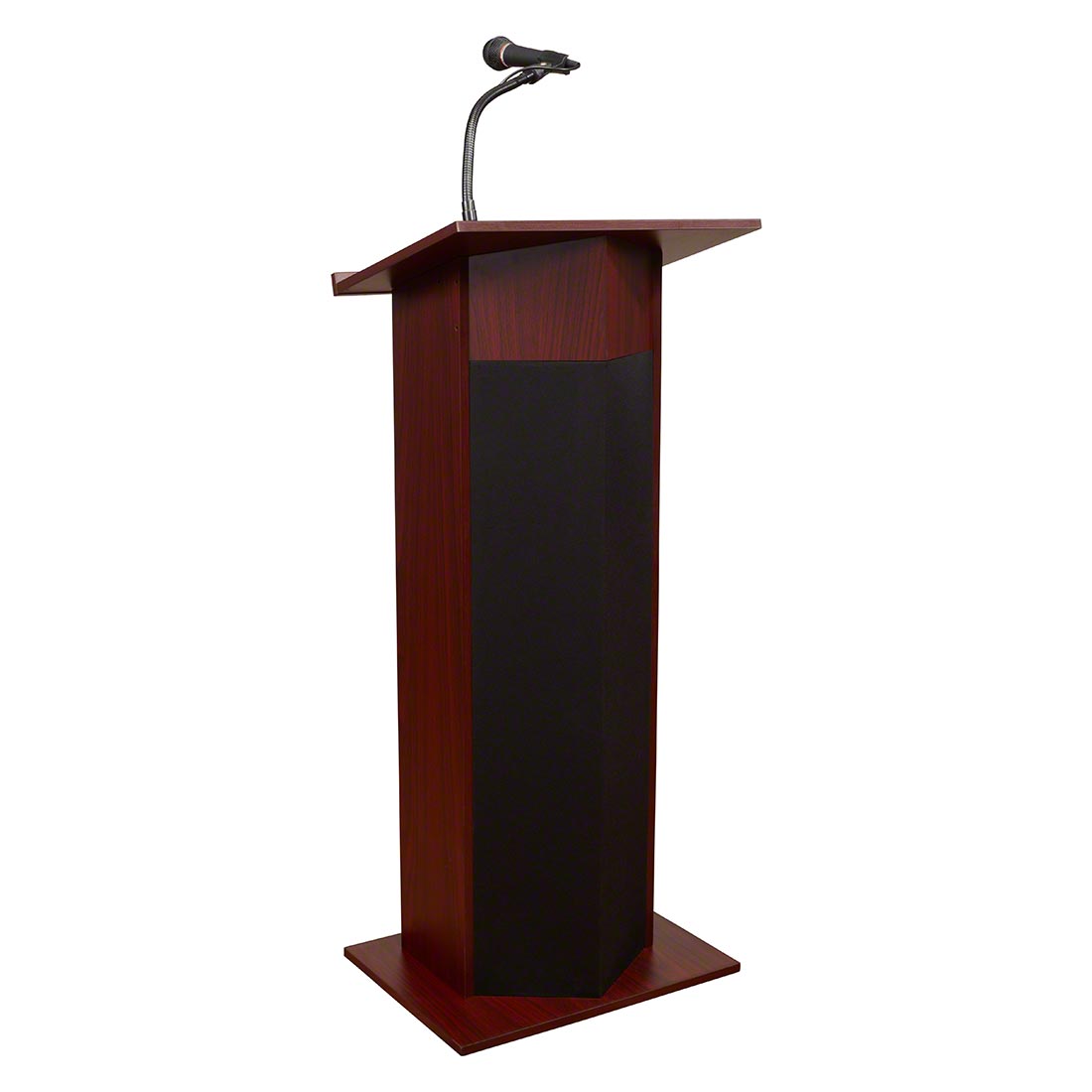 Oklahoma Sound 111PLS Power Plus Sound Lectern, Mahogany