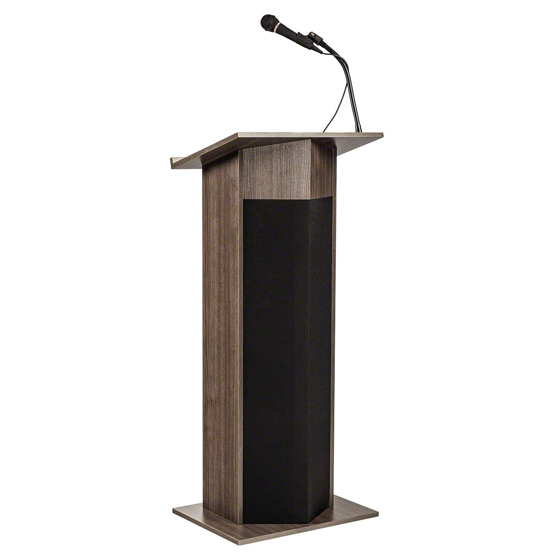 Oklahoma Sound 111PLS Power Plus Sound Lectern, Ribbonwood