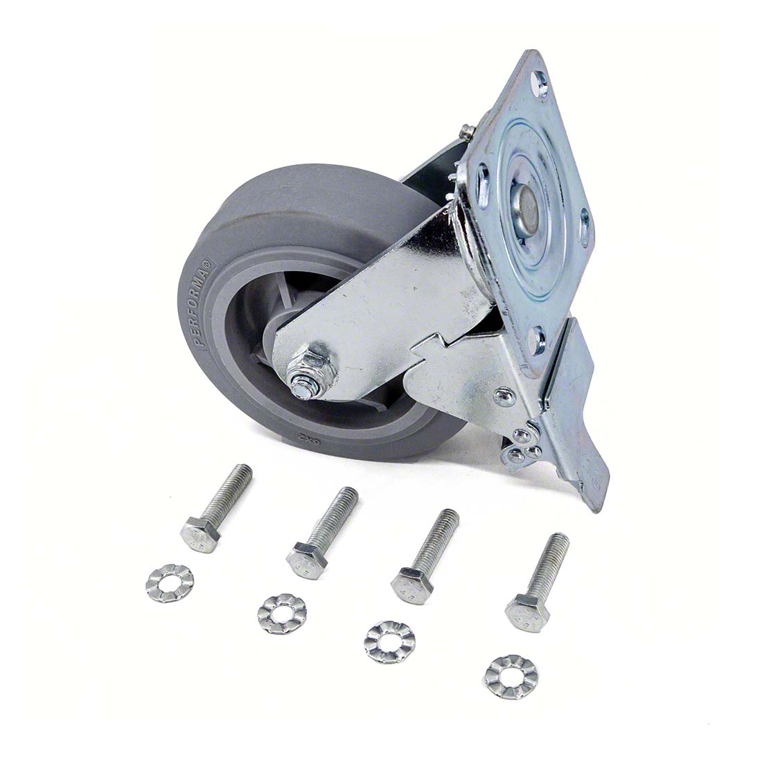 All-Terrain Replacement Swivel Caster with Brake for ATTR36, ATTR44 and ATTGS Storage Trolley RP-ATWHEELB