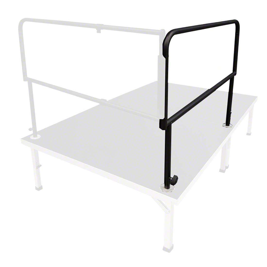 Feather-Lite 4' Stage Guard Rail, Single
