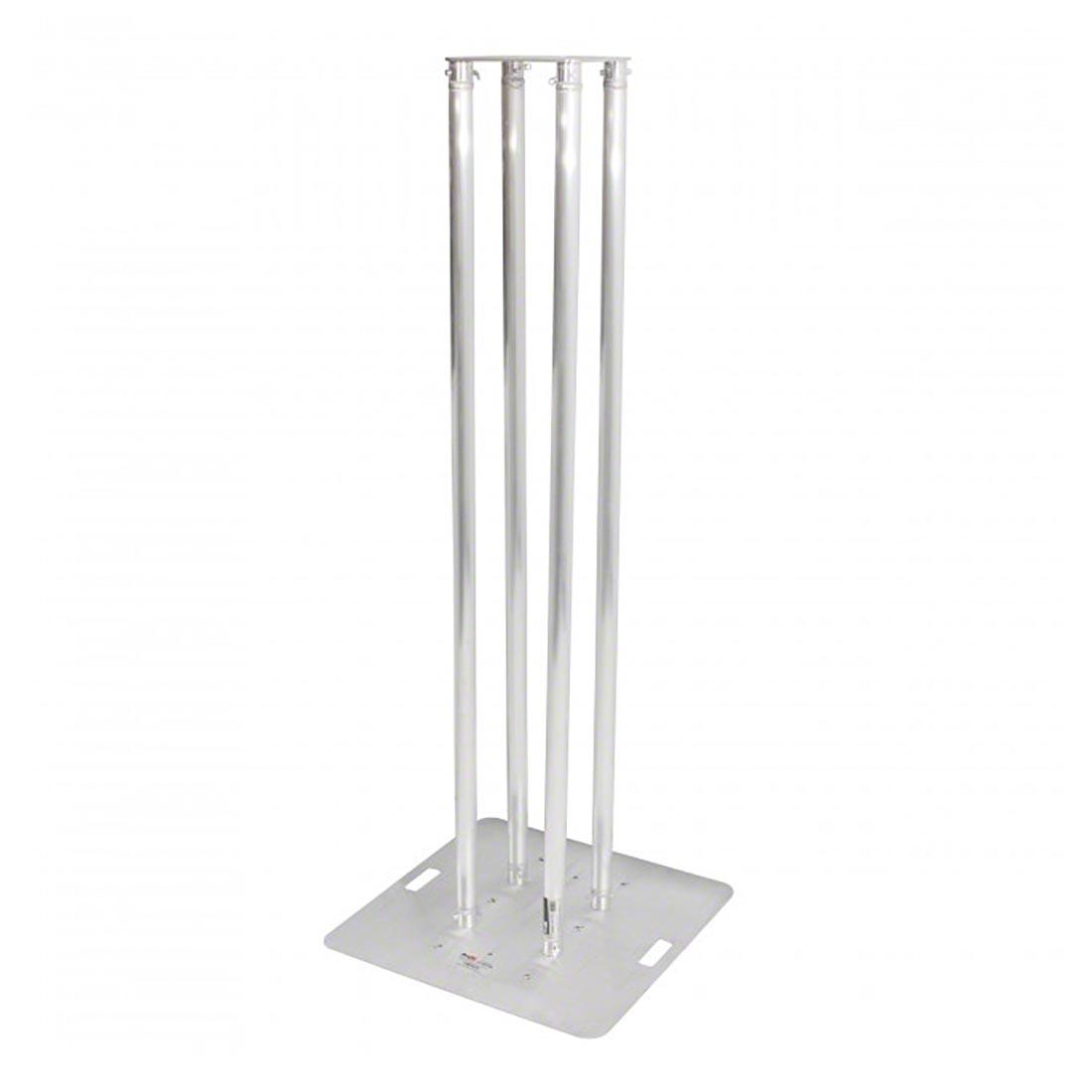 ProX DJ Truss Totems Dual Pack with White Scrims, 2m Height