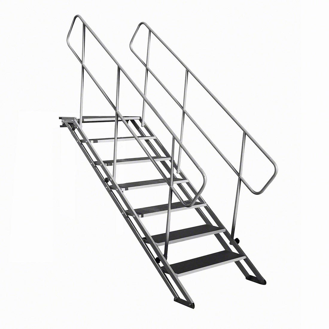 StageQ 7-Step Stair Unit with Handrail for 48