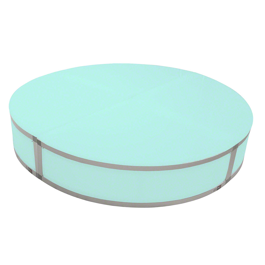 ProX Lumo Stage 4'x4' Circle Acrylic Stage Kit, 8