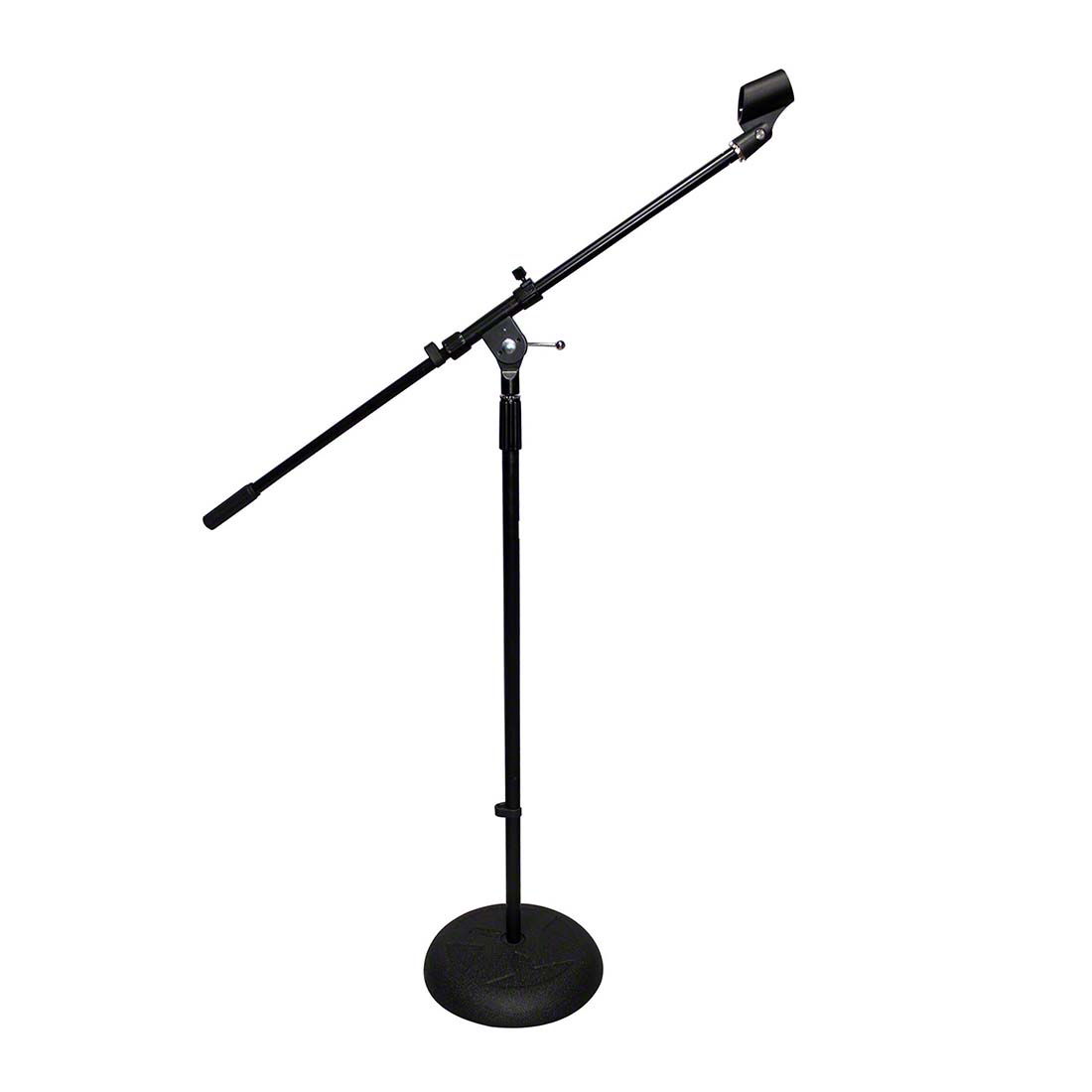 ProX Round Base Microphone Stand with Boom