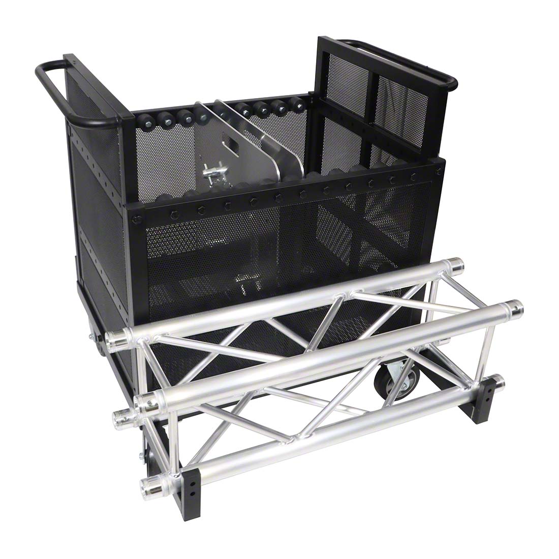 ProX Rolling Dolly Cart for Truss Base Plates and Stage Accessories PRX-X-BP8X30-10X24MK2