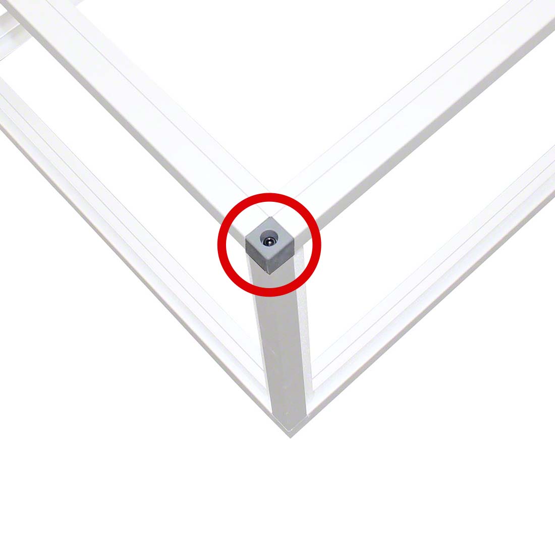 ProX Lumo Stage Grey Corner Connector (Replacement Part) PRX-XSA-SPCORNER