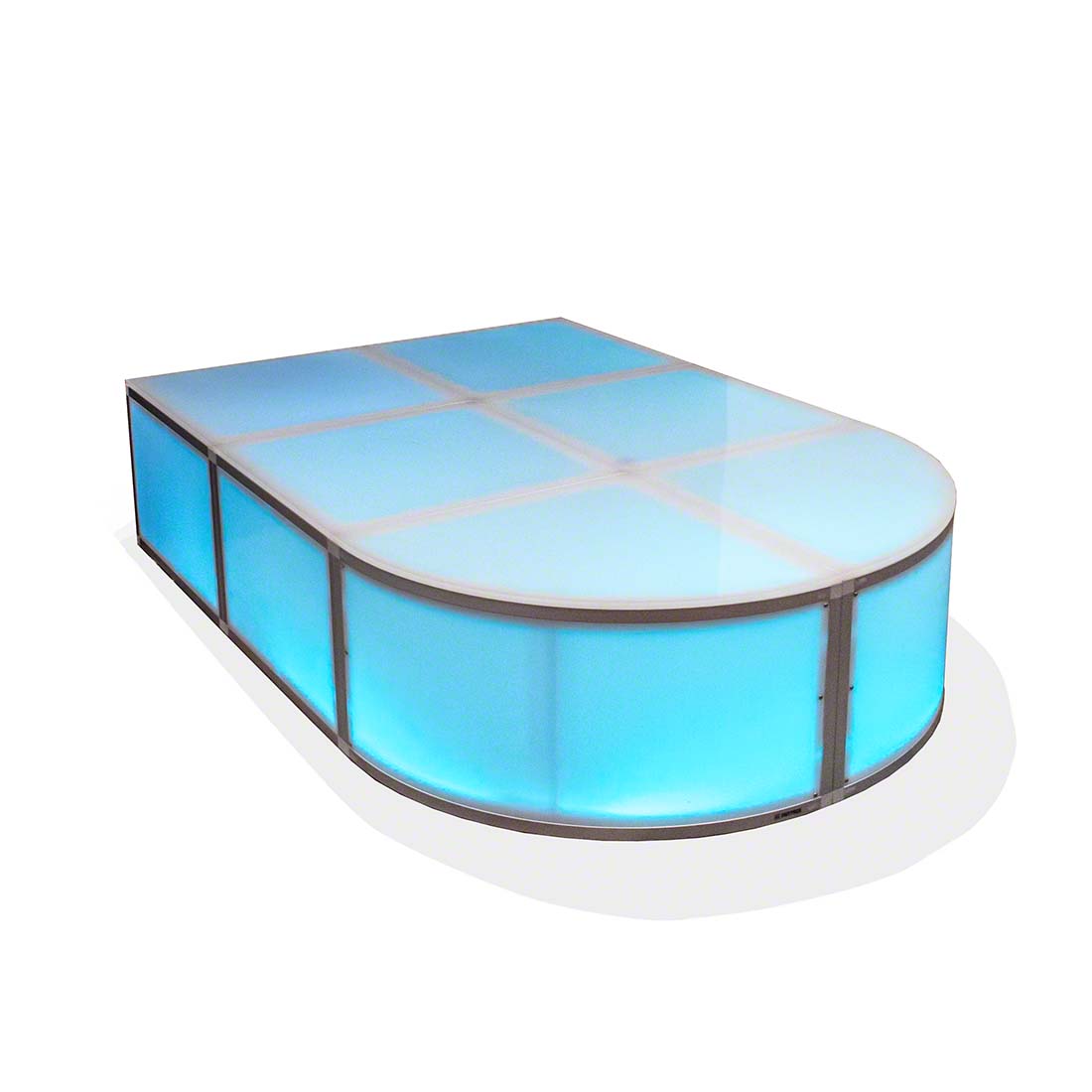 ProX Lumo Stage 4'x6' Runway Acrylic Stage Kit PRX-XSAP-4X6RUN