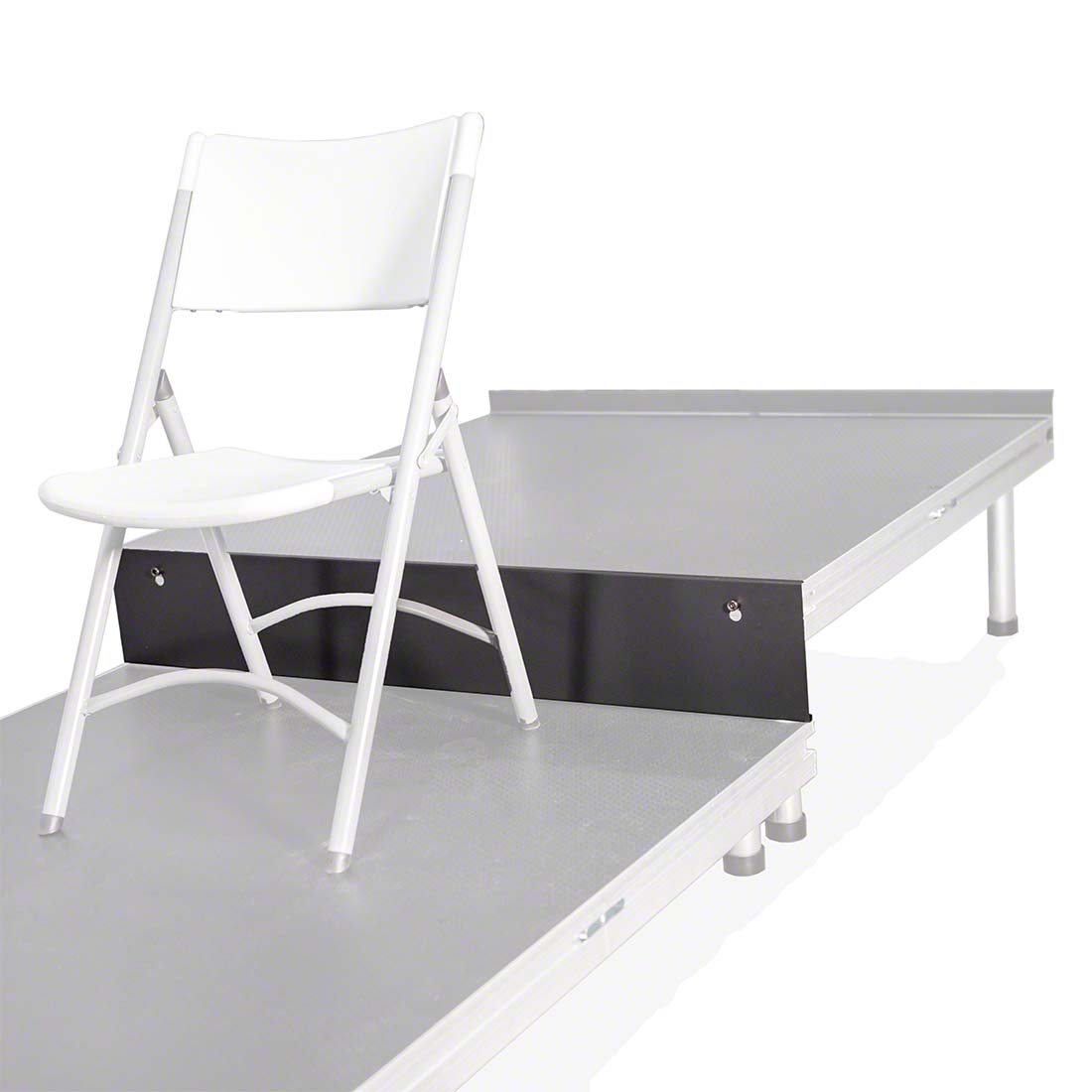 QuickLock 4' Descending Chair Stop, 8" High (Single)