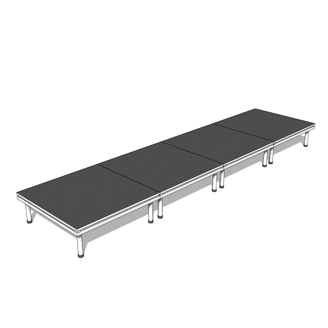 QuickLock Staging 4'x16' Indoor/Outdoor Stage System