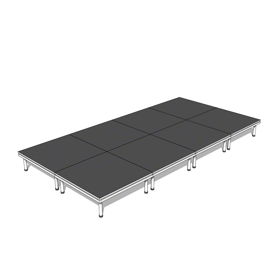 QuickLock Staging 8'x16' Indoor/Outdoor Stage System