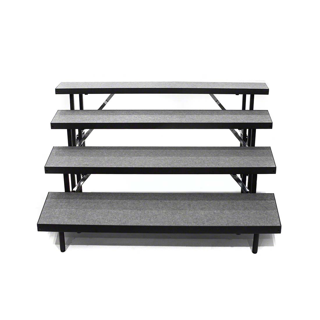 Staging 101 4-Tier Wedged Standing Choral Risers