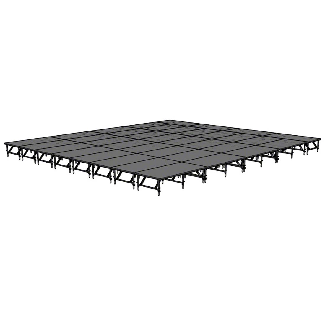 Staging 101 32'x36' Portable Stage, 24"-32" Adjustable Height
