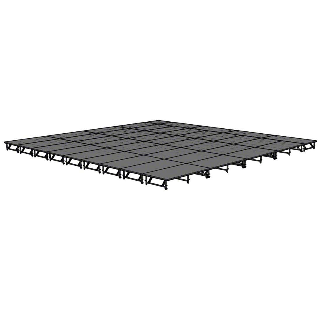 Staging 101 36'x36' Portable Stage, 16"-24" Adjustable Height 