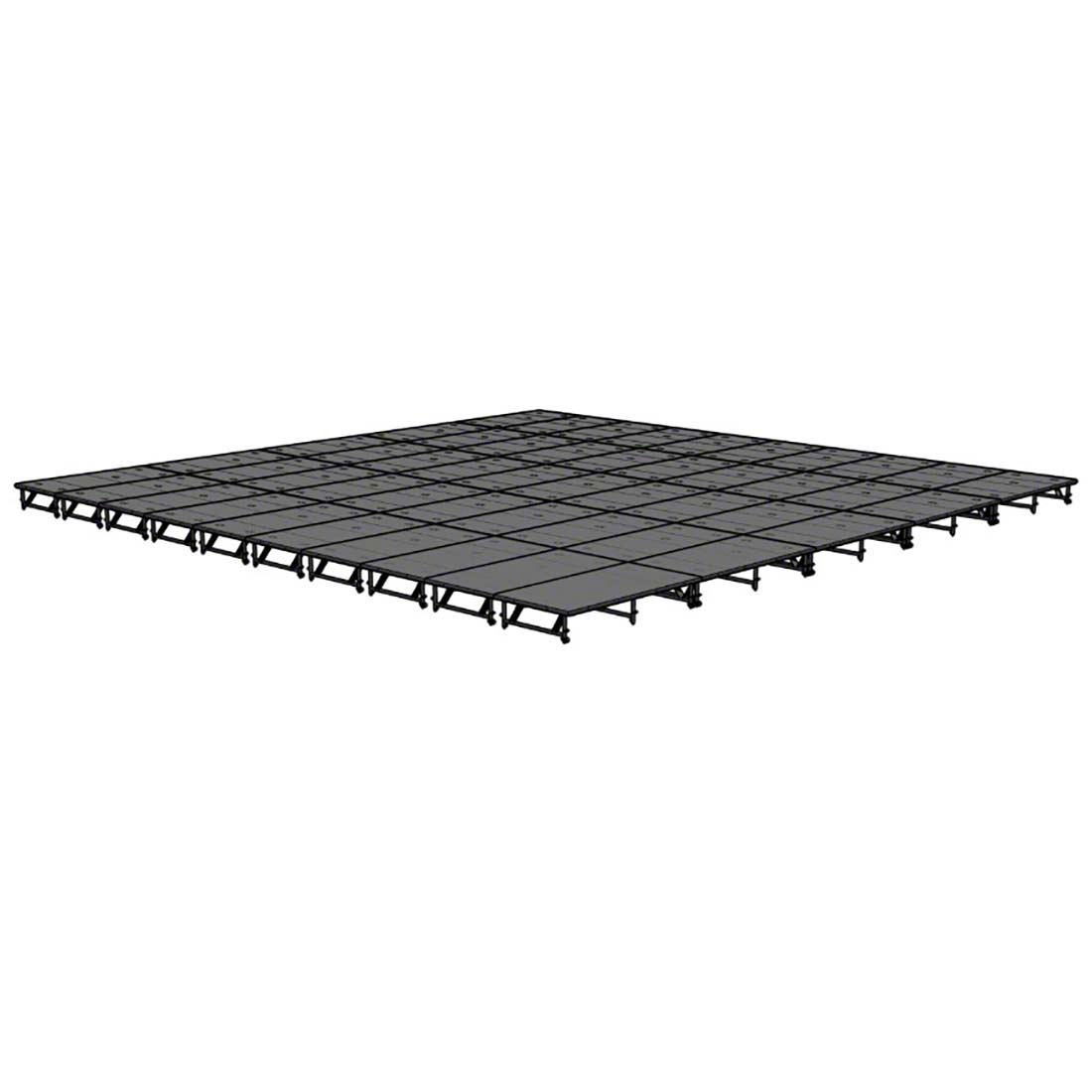 Staging 101 40'x40' Portable Stage, 16"-24" Adjustable Height
