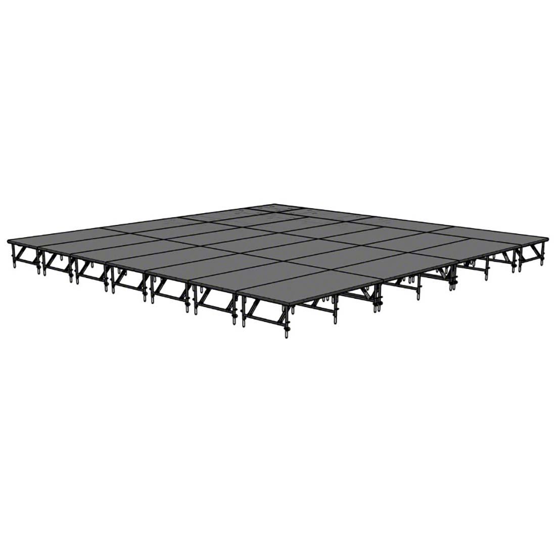Staging 101 28'x28' Portable Stage, 24"-32" Adjustable Height