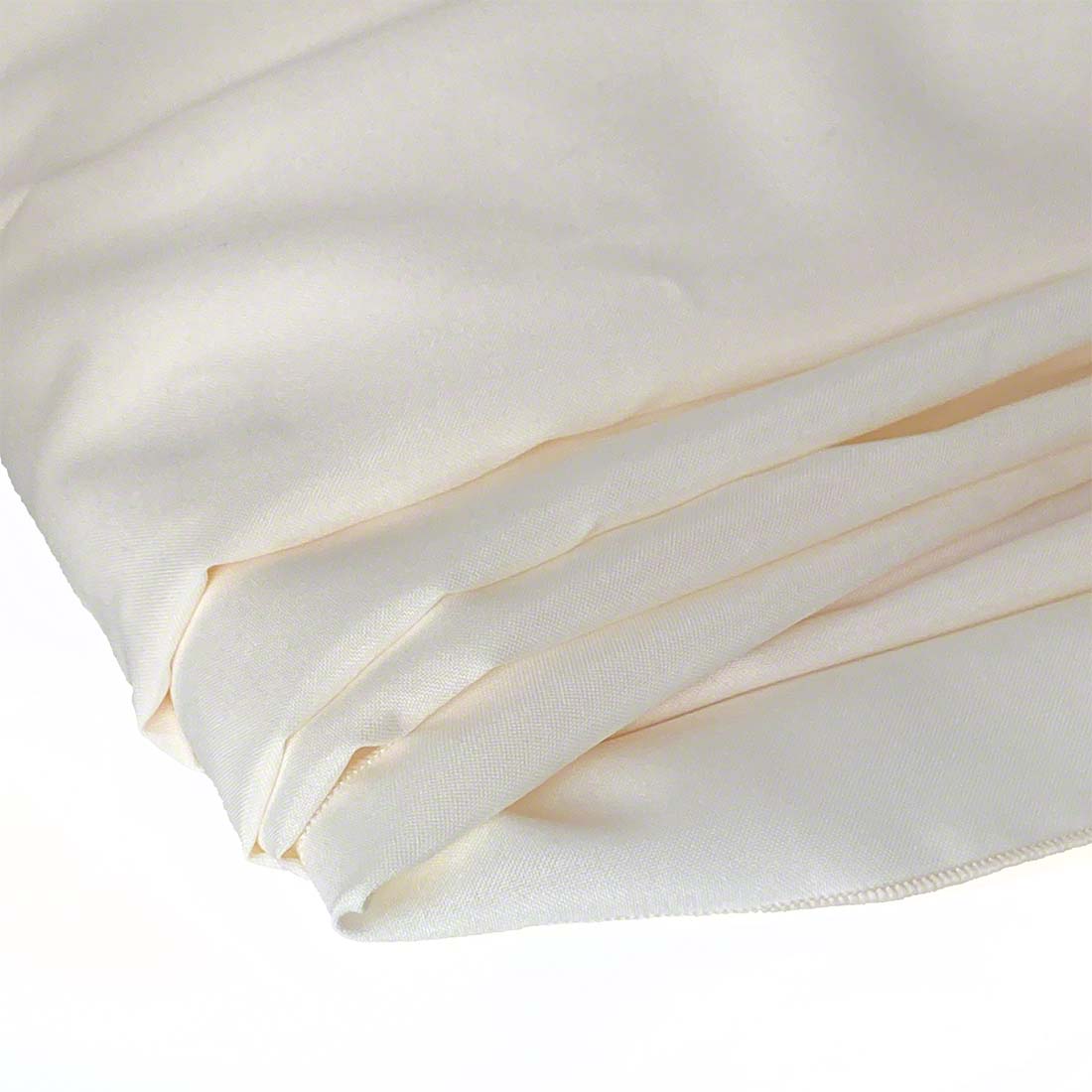 Ameristage Drapes for Pipe & Drape Backdrops, 6'x10' IFR Poly, Ivory (Overstock)