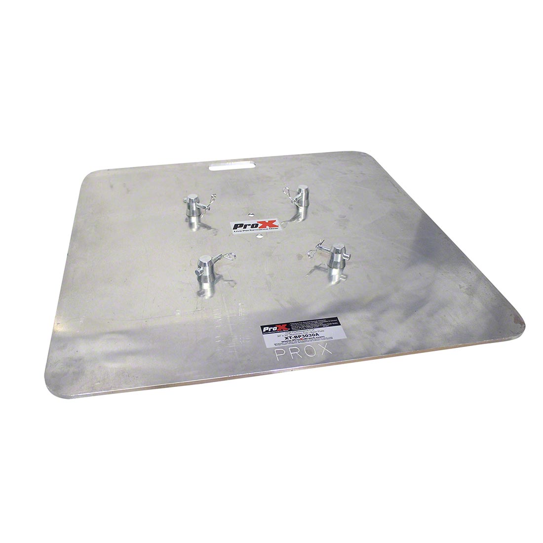 ProX F34 Square Truss 8mm Aluminum Base Plate with Connectors, 30