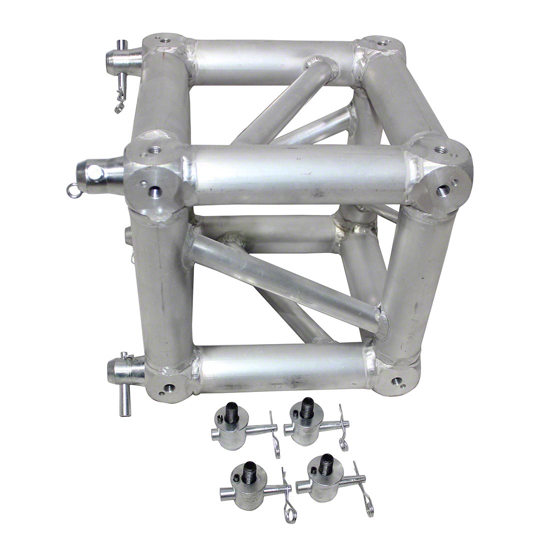 ProX F34 Square Truss 6-Way Junction Block with 8 Half Conical Couplers
