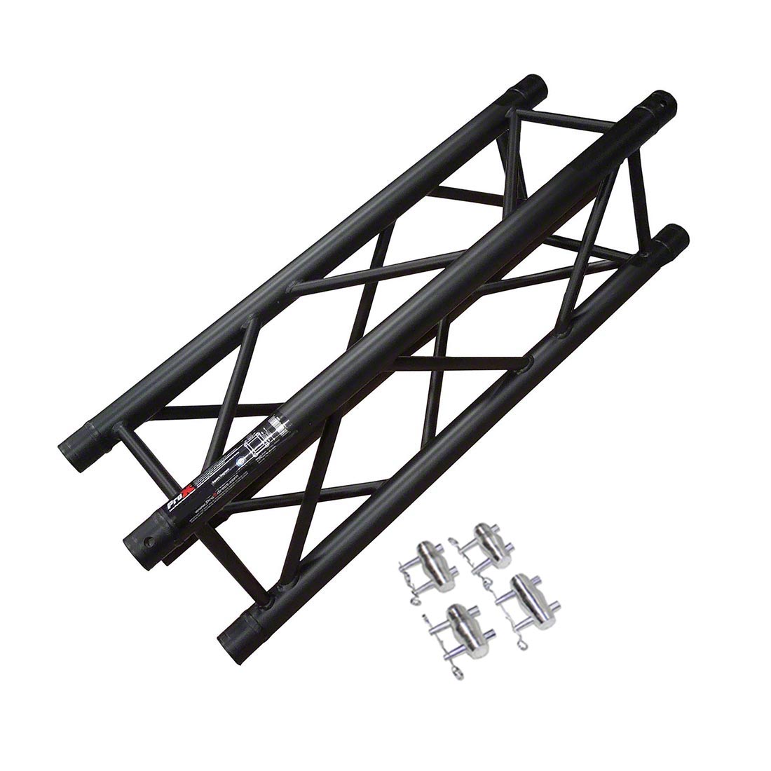 ProX F34 Square Truss Straight Segment Matte Black - 1 Meter