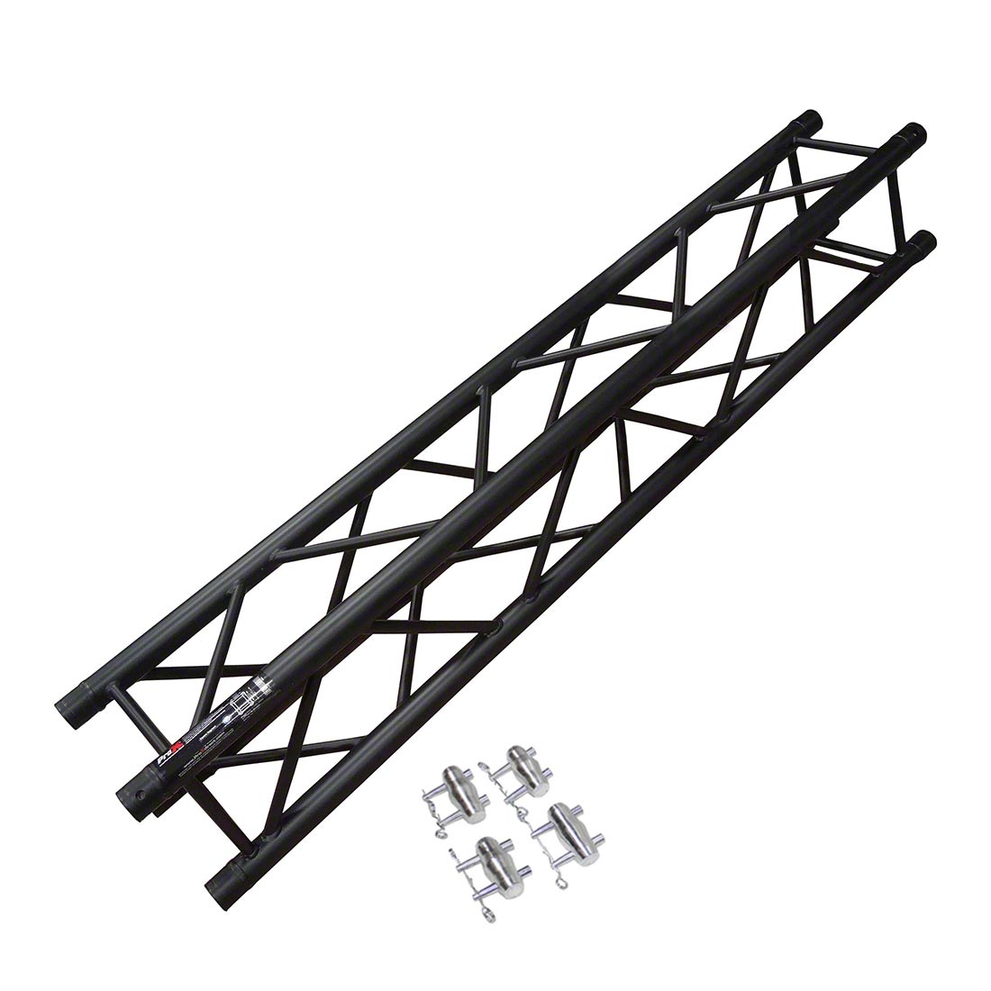 ProX F34 Square Truss Straight Segment Matte Black - 2 Meter